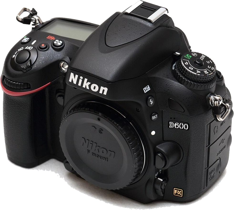 Nikon D600 camera